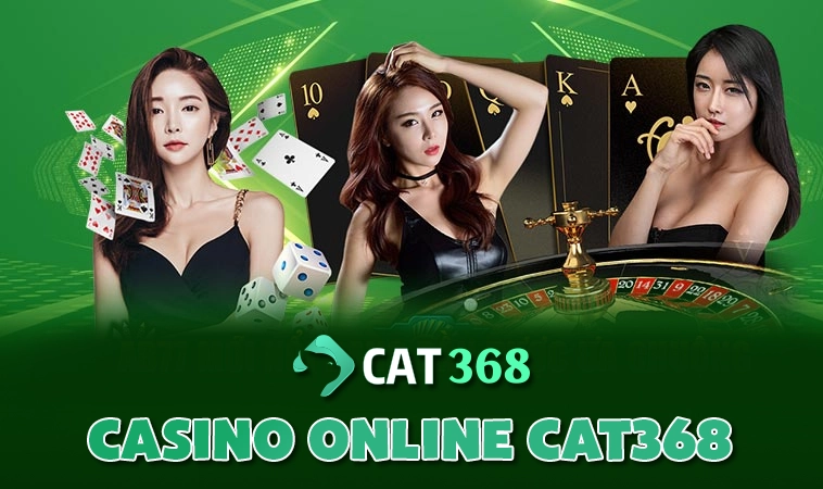 Casino online CAT368 giao diện thân thiện hiện đại thu hút người chơi.